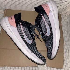 Nike Air Winflo Black/LT Madder Root Running Shoes DD8686 004 Women's 9